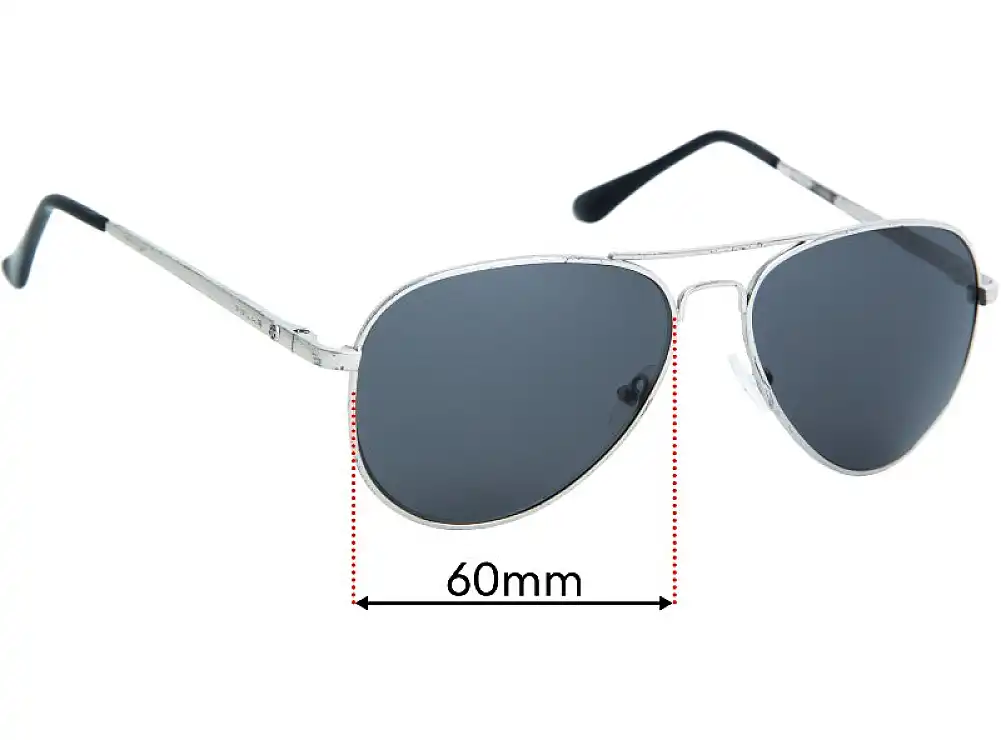 Sunglass Fix Ersatzgläser für Polar 664 - 60mm Wide Sunglass Fix Ersatzgläser für Polar 664 - 60mm Wide