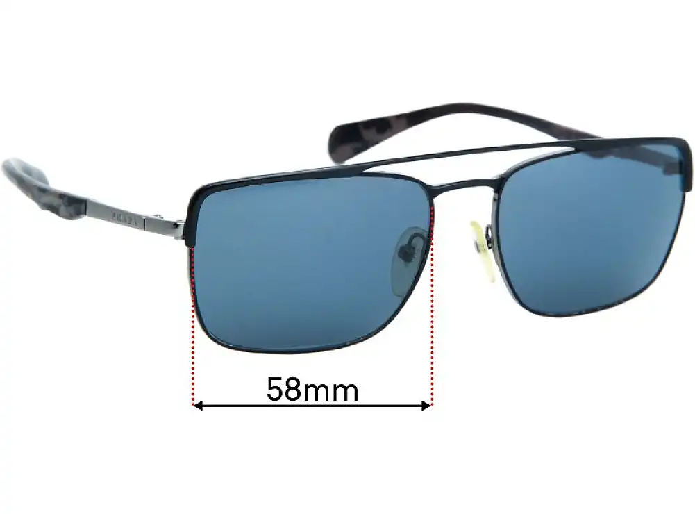 Sunglass Fix Ersatzgläser für Prada SPR50Q - 58mm Wide Sunglass Fix Ersatzgläser für Prada SPR50Q - 58mm Wide
