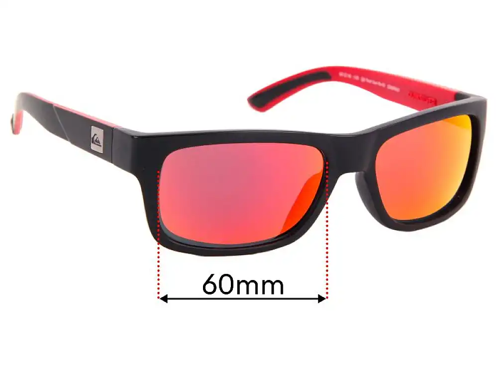 Sunglass Fix Ersatzgläser für Quiksilver QS Tech Sun Rx 03 - 60mm Wide Sunglass Fix Ersatzgläser für Quiksilver QS Tech Sun Rx 03 - 60mm Wide