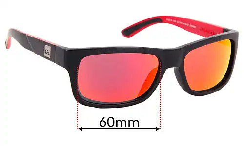 Sunglass Fix Ersatzgläser für Quiksilver QS Tech Sun Rx 03 - 60mm Wide Sunglass Fix Ersatzgläser für Quiksilver QS Tech Sun Rx 03 - 60mm Wide