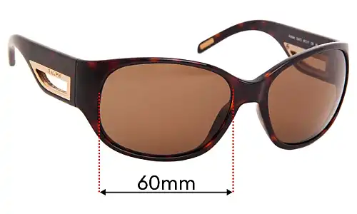 Sunglass Fix Ersatzgläser für Ralph Lauren RA 5044 - 60mm Wide Ralph Lauren RA 5044 Ersatzlinsen 60mm wide
