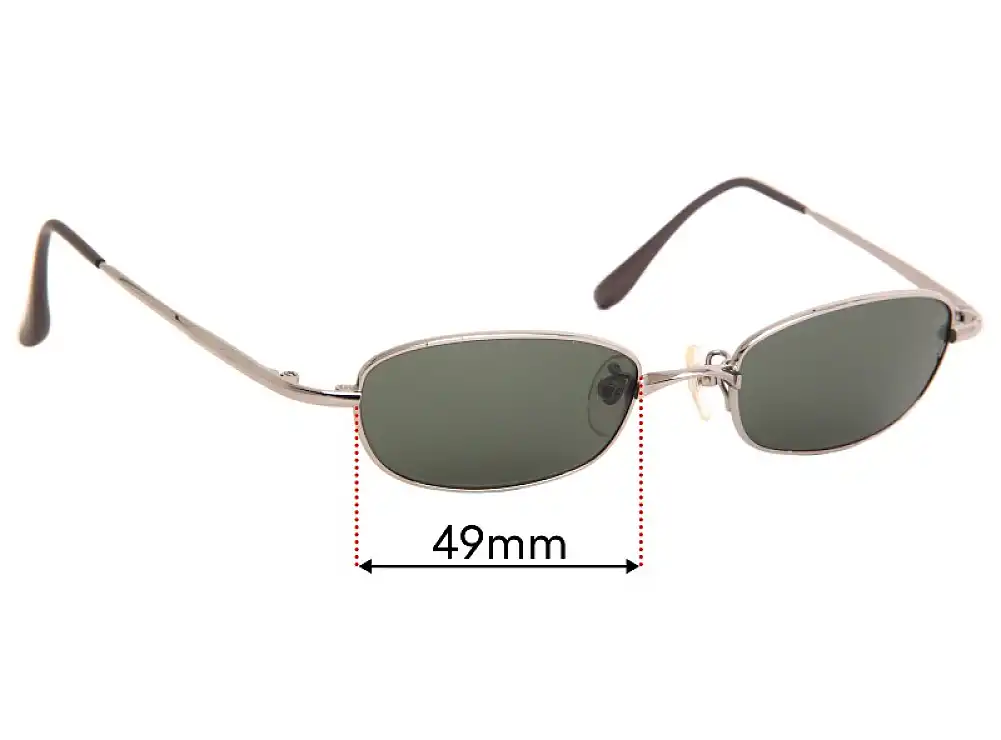Sunglass Fix Ersatzgläser für Ray-Ban RB3152 - 49mm Wide Sunglass Fix Ersatzgläser für Ray-Ban RB3152 - 49mm Wide