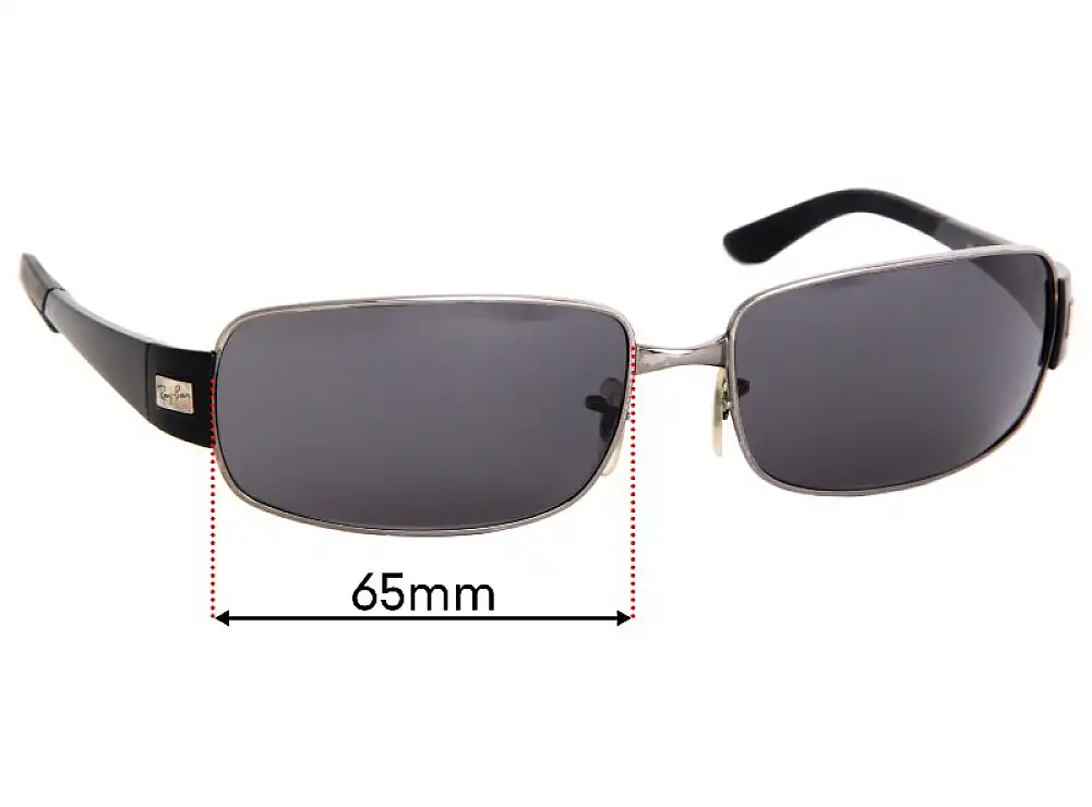 Sunglass Fix Ersatzgläser für Ray-Ban RB3421 - 65mm Wide Sunglass Fix Ersatzgläser für Ray-Ban RB3421 - 65mm Wide