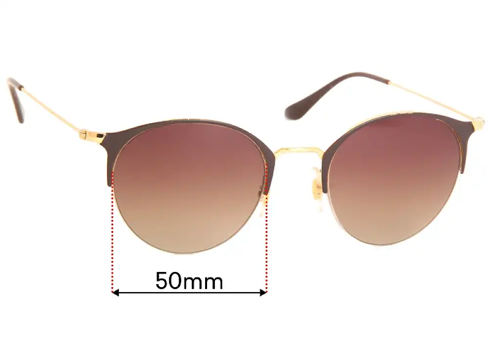 Sunglass Fix Ersatzgläser für Ray-Ban RB3578 - 50mm Wide Sunglass Fix Ersatzgläser für Ray-Ban RB3578 - 50mm Wide