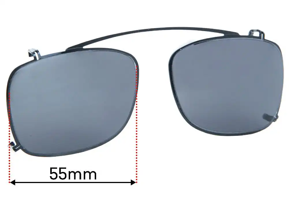 Sunglass Fix Ersatzgläser für Ray-Ban RB5228-C - 55mm Wide Sunglass Fix Ersatzgläser für Ray-Ban RB5228-C - 55mm Wide