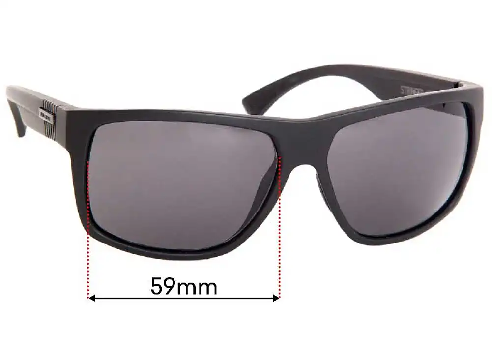 Rip Curl Stringer Replacement Lenses 59mm Rip Curl Stringer Replacement Lenses 59mm
