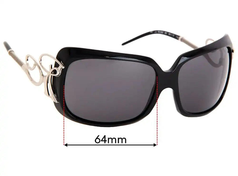 Sunglass Fix Ersatzgläser für Roberto Cavalli Adrasto 302 - 64mm Wide Sunglass Fix Ersatzgläser für Roberto Cavalli Adrasto 302 - 64mm Wide