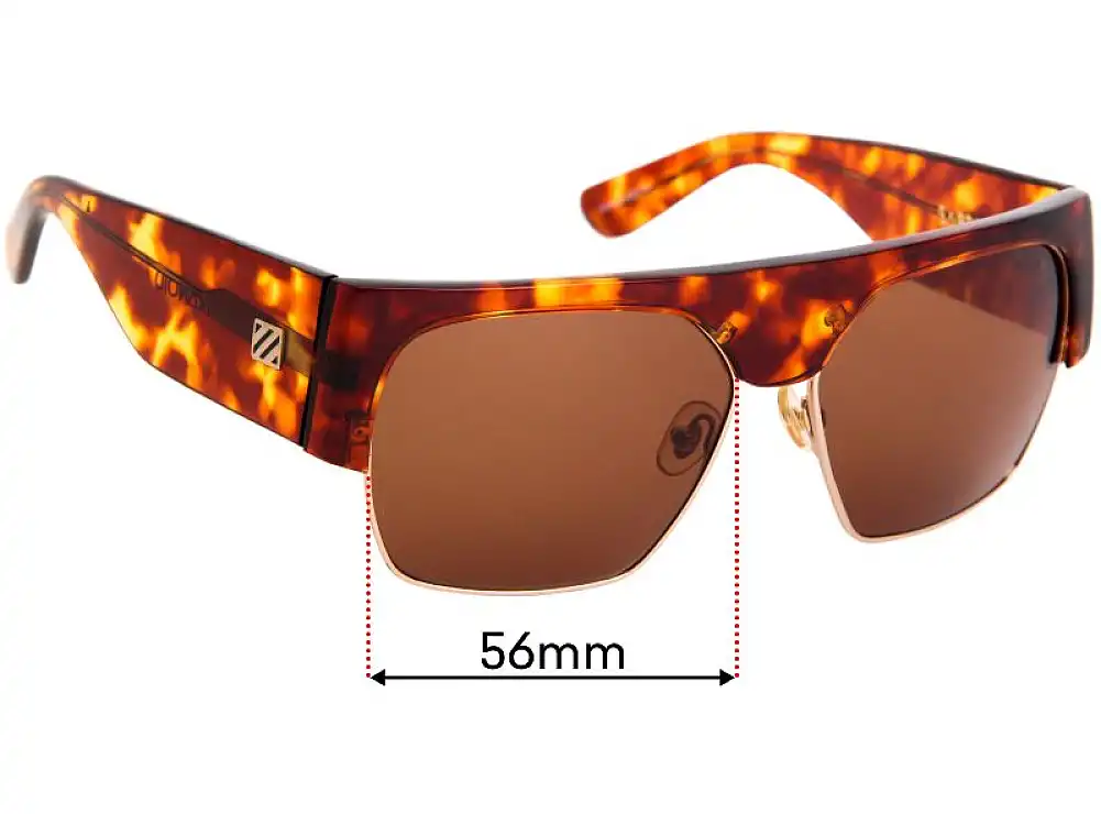 Sunglass Fix Ersatzgläser für Sabre Dr. Paranoid - 56mm Wide Sunglass Fix Ersatzgläser für Sabre Dr. Paranoid - 56mm Wide