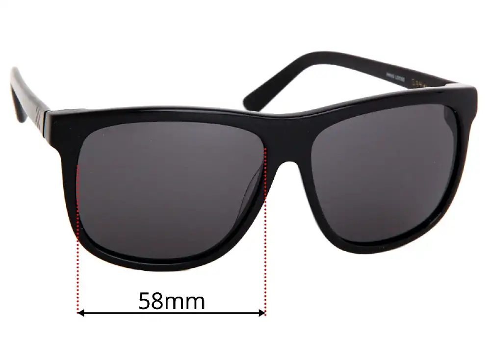 Sunglass Fix Ersatzgläser für Sabre Pool Side - 58mm Wide Sunglass Fix Ersatzgläser für Sabre Pool Side - 58mm Wide