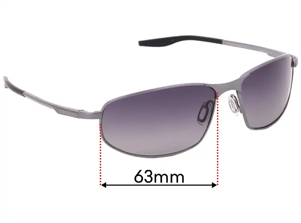 Sunglass Fix Ersatzgläser für Serengeti Matera Large - 63mm Wide Sunglass Fix Ersatzgläser für Serengeti Matera Large - 63mm Wide