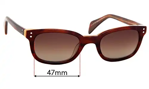 Sunglass Fix Ersatzgläser für Specsavers Melbourne - 57mm Wide Sunglass Fix Ersatzgläser für Specsavers Melbourne - 57mm Wide