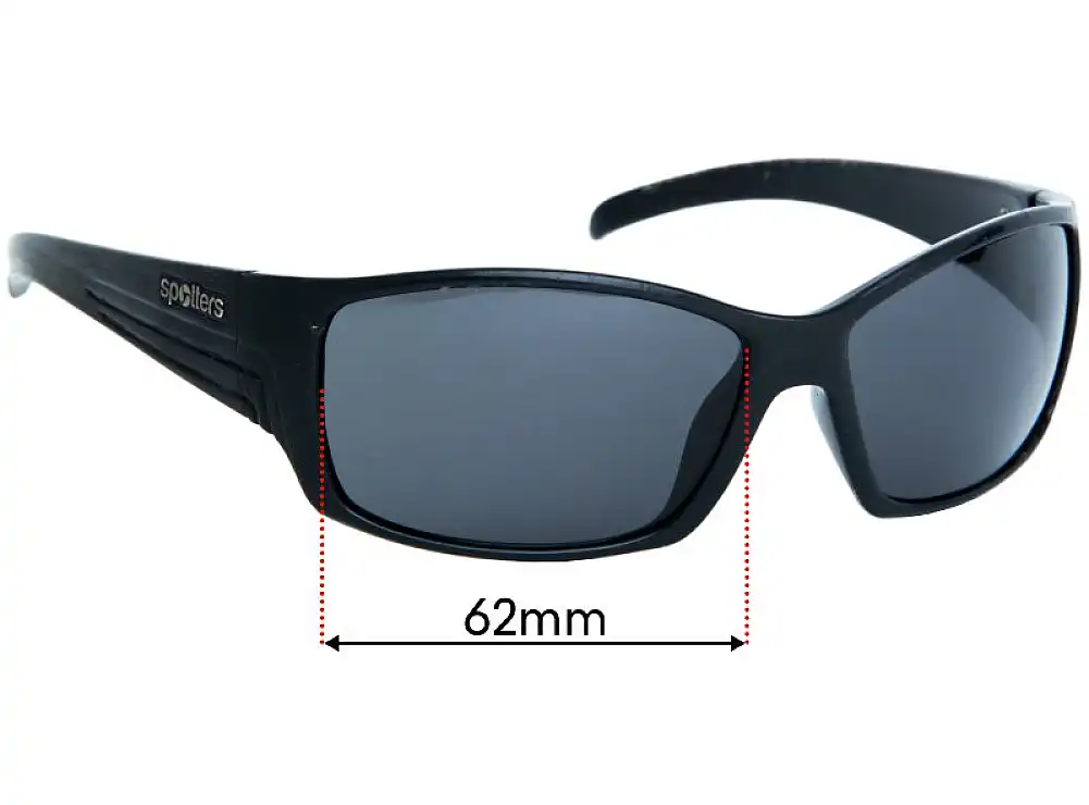 Sunglass Fix Ersatzgläser für Spotters Fury - 62mm Wide Sunglass Fix Ersatzgläser für Spotters Fury - 62mm Wide