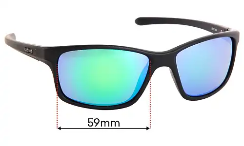 Sunglass Fix Ersatzgläser für Spotters Grit Jnr - 59mm Wide Sunglass Fix Ersatzgläser für Spotters Grit Jnr - 59mm Wide