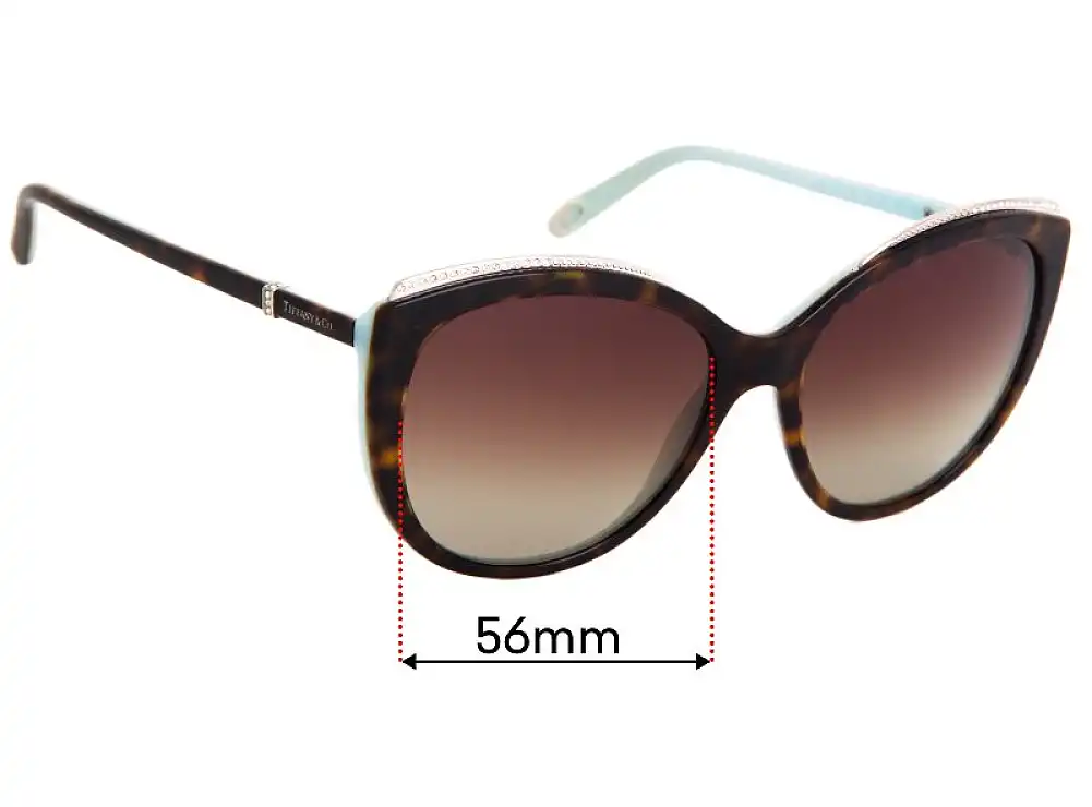 Sunglass Fix Ersatzgläser für Tiffany & Co TF 4134-B - 56mm Wide Sunglass Fix Ersatzgläser für Tiffany & Co TF 4134-B - 56mm Wide