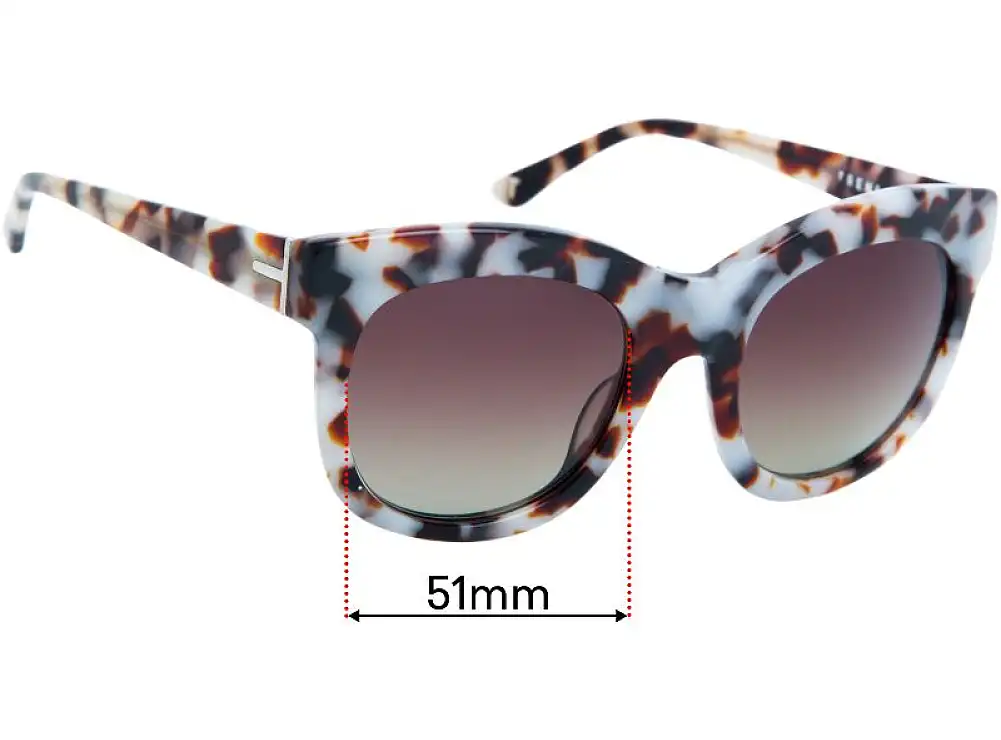 Sunglass Fix Ersatzgläser für Trenery Riviera - 51mm Wide Sunglass Fix Ersatzgläser für Trenery Riviera - 51mm Wide