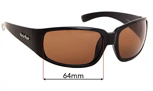 Sunglass Fix Ersatzgläser für Ugly Fish High Tide - 64mm Wide Sunglass Fix Ersatzgläser für Ugly Fish High Tide - 64mm Wide