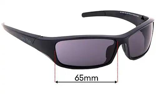 Sunglass Fix Ersatzgläser für Ugly Fish RS 5228 - 65mm Wide Ugly Fish RS 5228 Ersatzlinsen 65mm wide