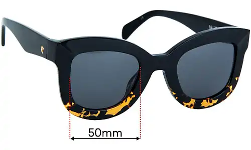 Sunglass Fix Ersatzgläser für Valley Belgrade - 50mm Wide Sunglass Fix Ersatzgläser für Valley Belgrade - 50mm Wide