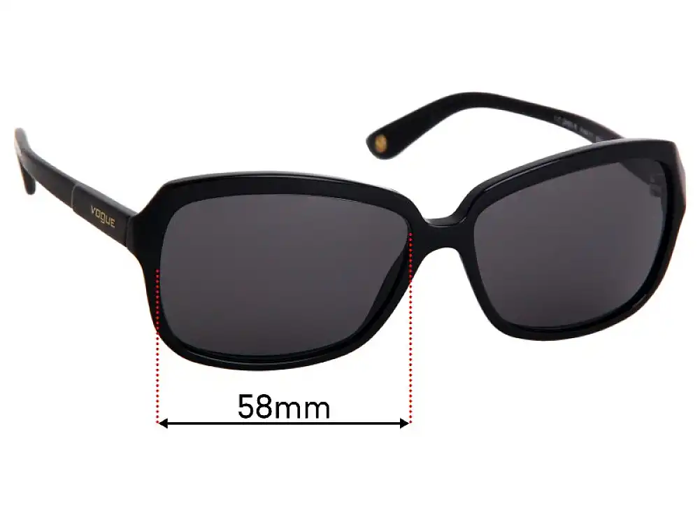 Vogue VO2660-S Replacement Lenses 58mm Vogue VO2660-S Replacement Lenses 58mm