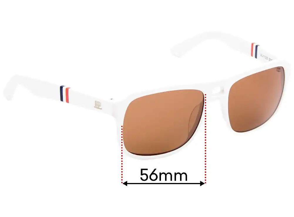 Sunglass Fix Ersatzgläser für Vuarnet VL1103 - 56mm Wide Sunglass Fix Ersatzgläser für Vuarnet VL1103 - 56mm Wide