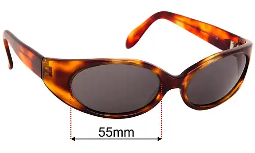 Sunglass Fix Ersatzgläser für Bolle 1518 - 55mm Wide Sunglass Fix Ersatzgläser für Bolle 1518 - 55mm Wide