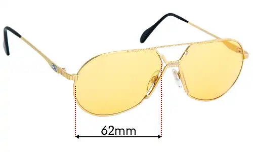 Sunglass Fix Ersatzgläser für Cazal Mod 968 - 62mm Wide Sunglass Fix Ersatzgläser für Cazal Mod 968 - 62mm Wide