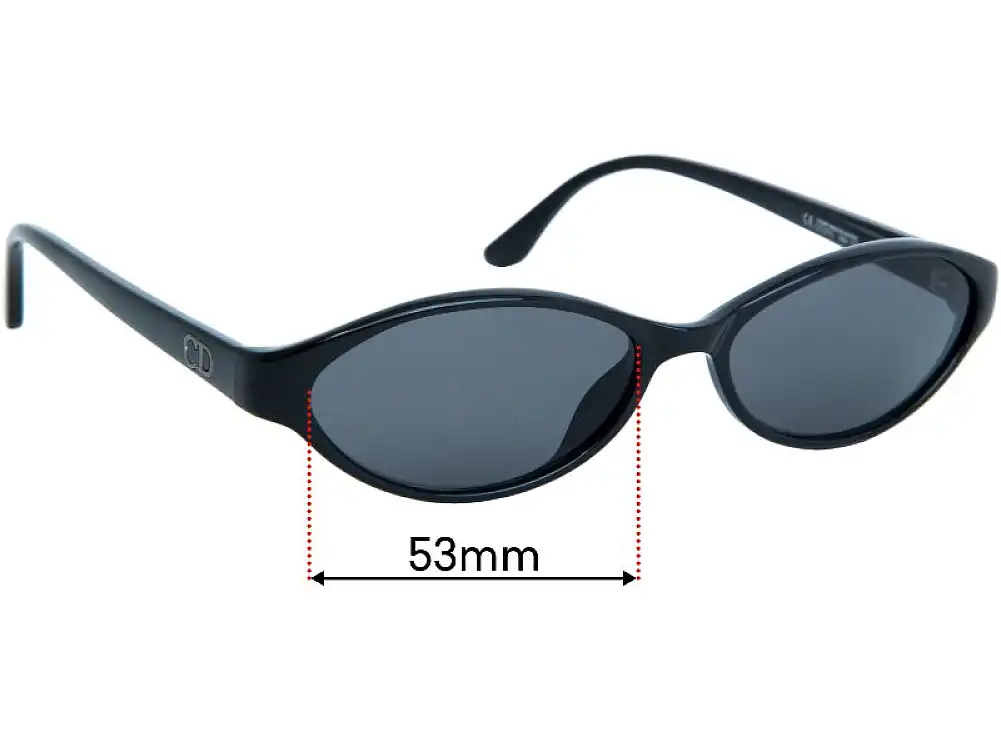 Sunglass Fix Ersatzgläser für Christian Dior CD3010 - 53mm Wide Sunglass Fix Ersatzgläser für Christian Dior CD3010 - 53mm Wide