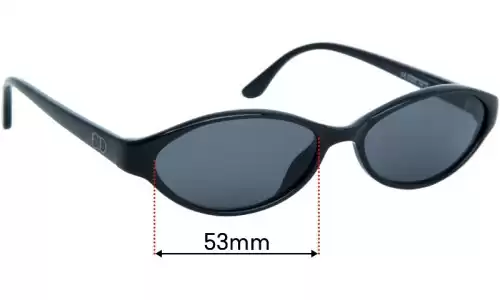 Sunglass Fix Ersatzgläser für Christian Dior CD3010 - 53mm Wide Sunglass Fix Ersatzgläser für Christian Dior CD3010 - 53mm Wide