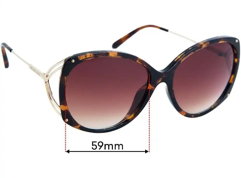 Sunglass Fix Ersatzgläser für Michael Kors MK2099U Morro Bay - 59mm Wide Sunglass Fix Ersatzgläser für Michael Kors MK2099U Morro Bay - 59mm Wide