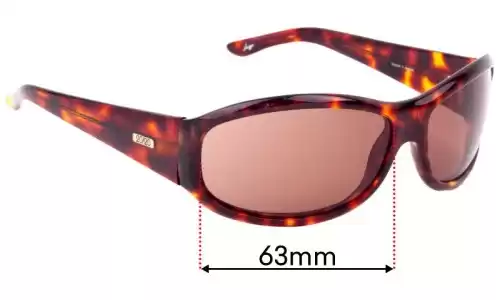 Sunglass Fix Ersatzgläser für Odyssey 20/20 Luna - 63mm Wide Odyssey 20/20 Luna Ersatzlinsen 63mm wide