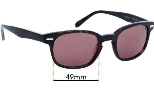 Sunglass Fix Ersatzgläser für Original Penguin The Doyle - 49mm Wide Sunglass Fix Ersatzgläser für Original Penguin The Doyle - 49mm Wide
