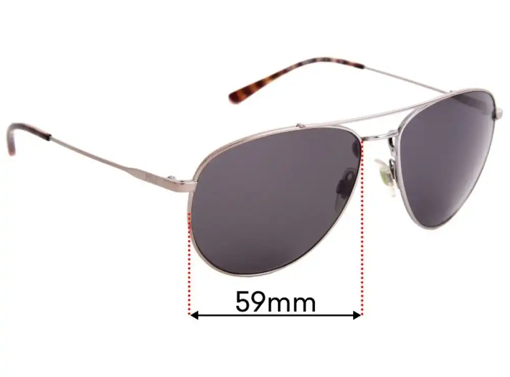 Sunglass Fix Ersatzgläser für Polo Polo PH 3111 - 59mm Wide Sunglass Fix Ersatzgläser für Polo Polo PH 3111 - 59mm Wide