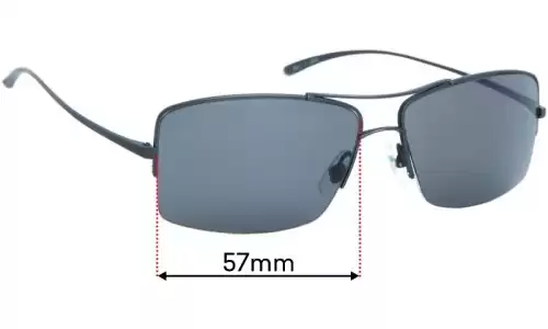 Sunglass Fix Ersatzgläser für Sama Slam - 57mm Wide Sunglass Fix Ersatzgläser für Sama Slam - 57mm Wide