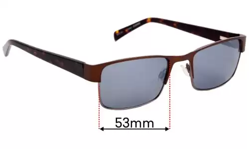 Sunglass Fix Ersatzgläser für Specsavers Conan - 53mm Wide Sunglass Fix Ersatzgläser für Specsavers Conan - 53mm Wide