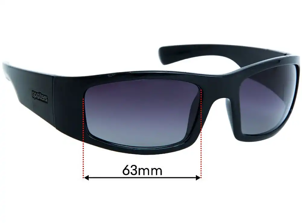 Sunglass Fix Ersatzgläser für Spotters Coyote Plus - 63mm Wide Sunglass Fix Ersatzgläser für Spotters Coyote Plus - 63mm Wide