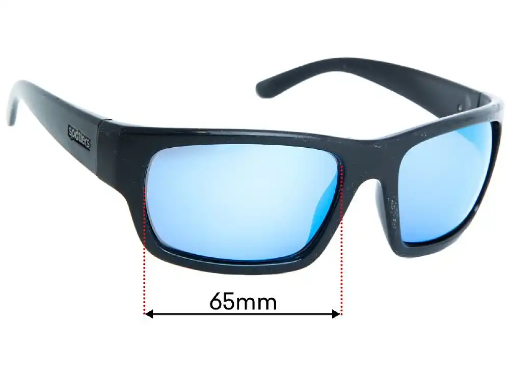Sunglass Fix Ersatzgläser für Spotters Freak - 65mm Wide Sunglass Fix Ersatzgläser für Spotters Freak - 65mm Wide