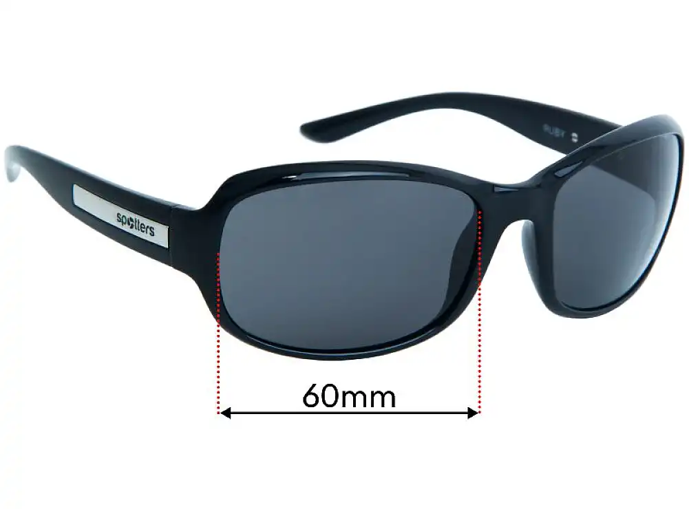 Sunglass Fix Ersatzgläser für Spotters Ruby - 60mm Wide Sunglass Fix Ersatzgläser für Spotters Ruby - 60mm Wide