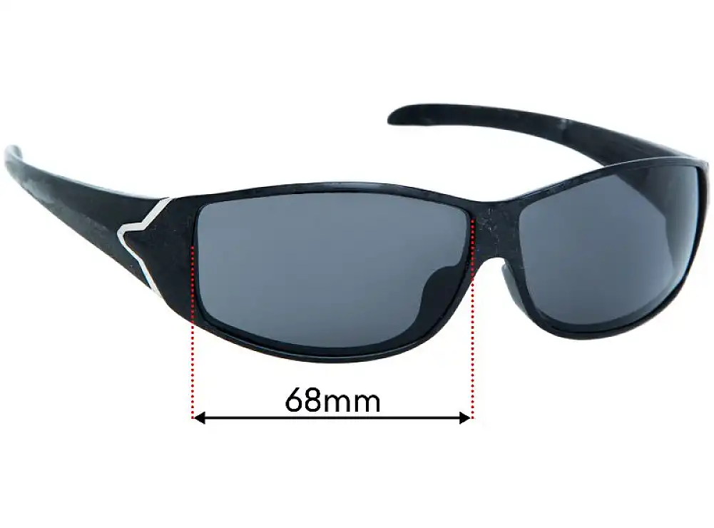 Sunglass Fix Ersatzgläser für Tag Heuer TH9204 - 68mm Wide Sunglass Fix Ersatzgläser für Tag Heuer TH9204 - 68mm Wide