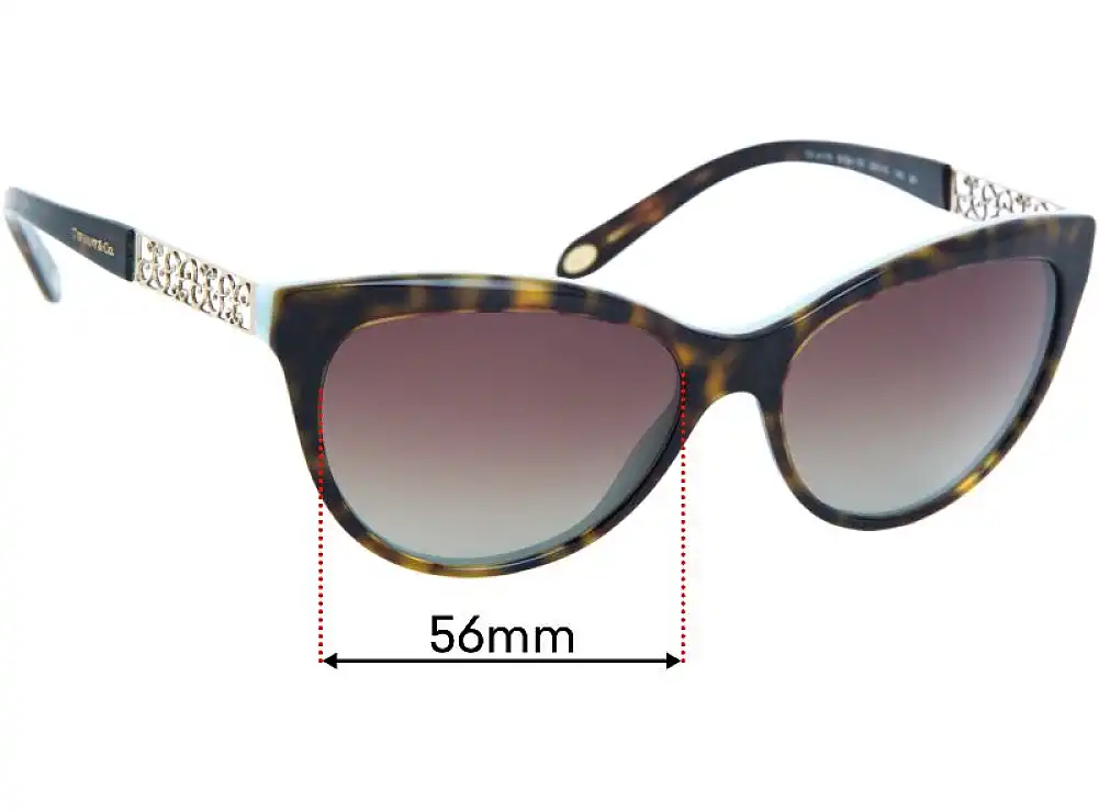 Sunglass Fix Ersatzgläser für Tiffany & Co TF 4119 - 56mm Wide Sunglass Fix Ersatzgläser für Tiffany & Co TF 4119 - 56mm Wide