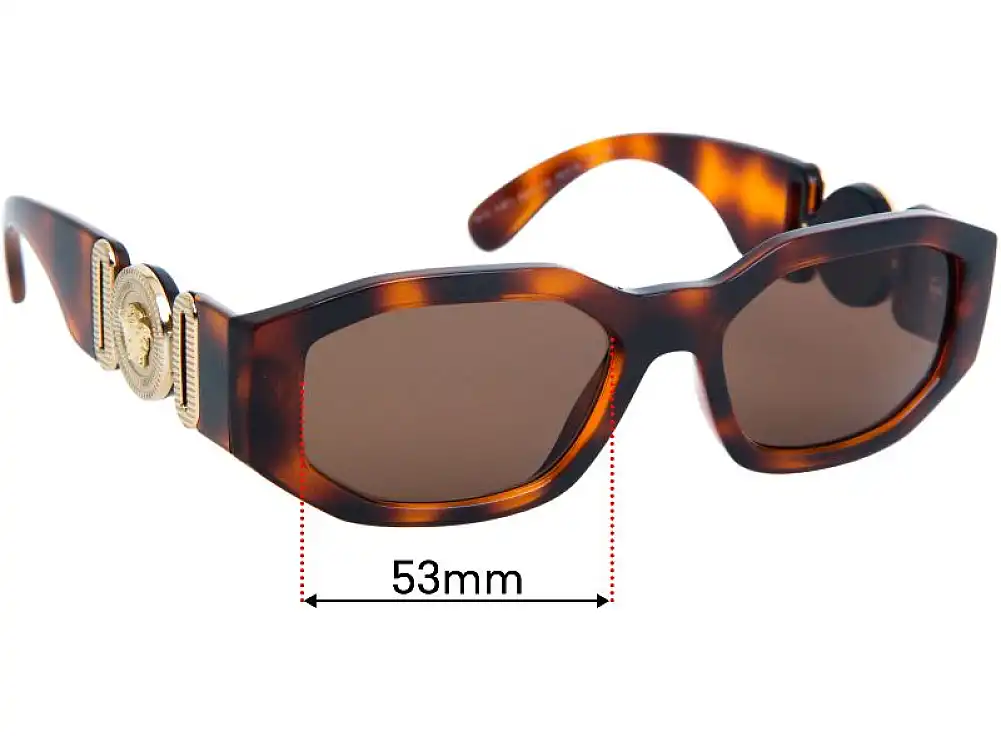 Sunglass Fix Ersatzgläser für Versace MOD 4361 - 53mm Wide Sunglass Fix Ersatzgläser für Versace MOD 4361 - 53mm Wide