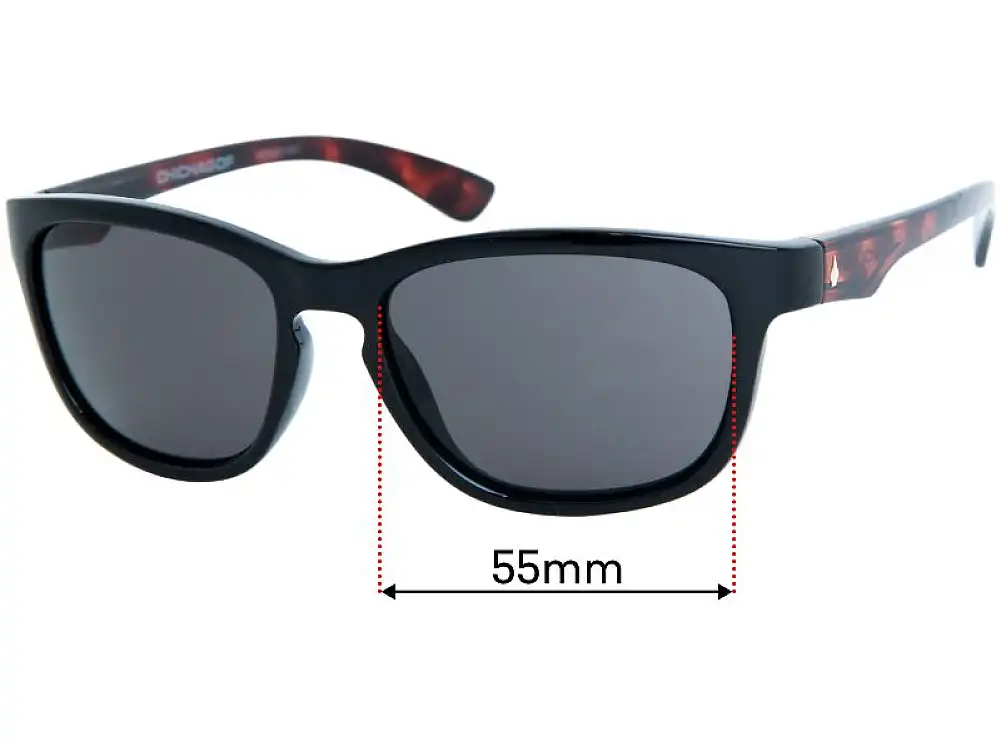 Sunglass Fix Ersatzgläser für Volcom Chichagof - 55mm Wide Sunglass Fix Ersatzgläser für Volcom Chichagof - 55mm Wide