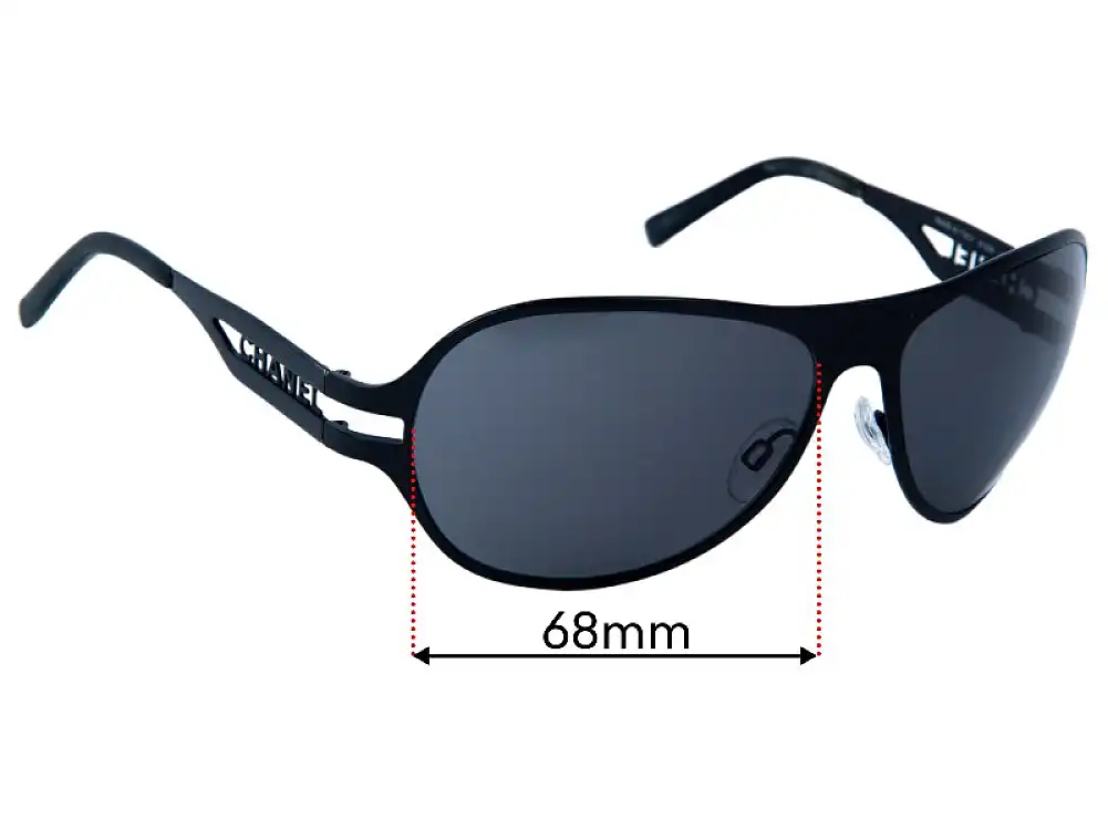 Sunglass Fix Replacement Lenses for Chanel 31239 - 64mm Wide Sunglass Fix Replacement Lenses for Chanel 31239 - 64mm Wide
