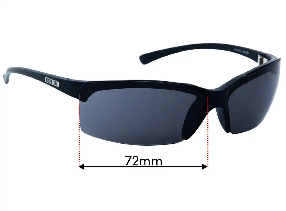 Sunglass Fix Ersatzgläser für Killer Loop KL4147 - 72mm Wide Sunglass Fix Ersatzgläser für Killer Loop KL4147 - 72mm Wide