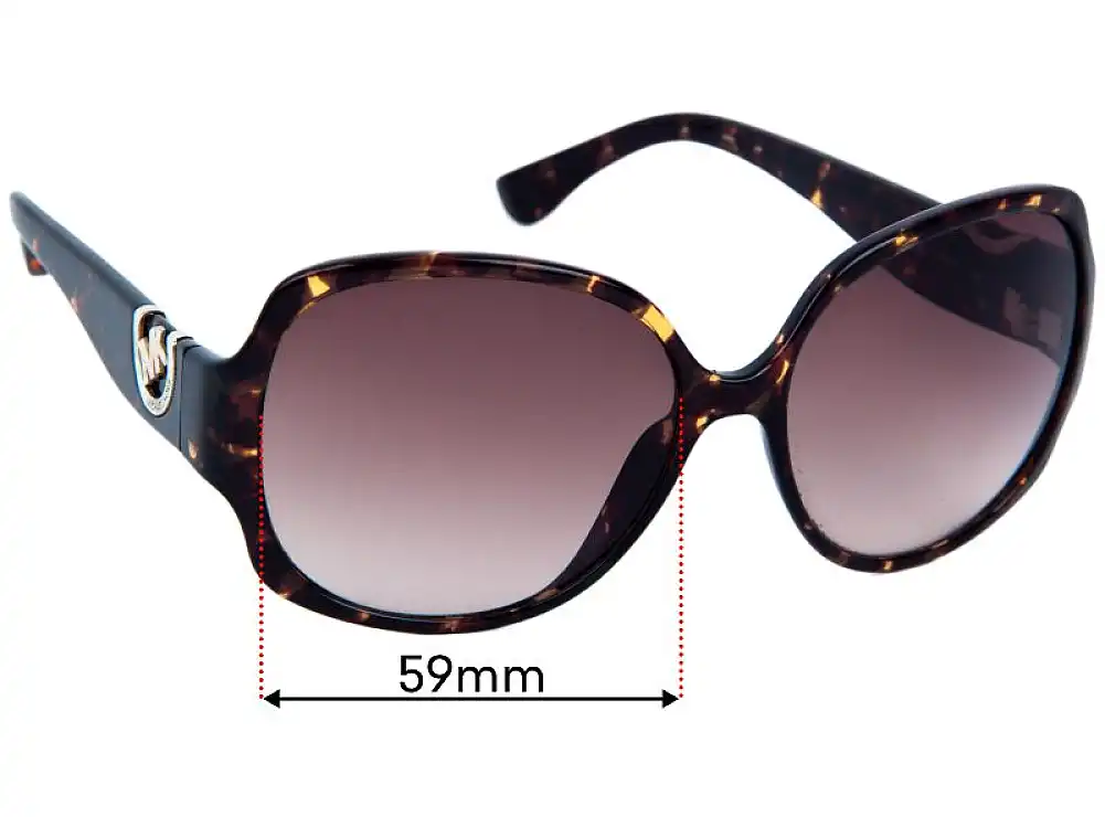 Sunglass Fix Ersatzgläser für Michael Kors M2756S Fulton - 59mm Wide Sunglass Fix Ersatzgläser für Michael Kors M2756S Fulton - 59mm Wide