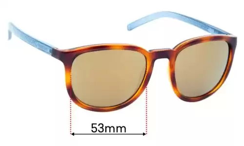 Sunglass Fix Ersatzgläser für Arnette Pykkewyn AN4277 - 53mm Wide Arnette Pykkewyn AN4277 Ersatzlinsen 53mm wide