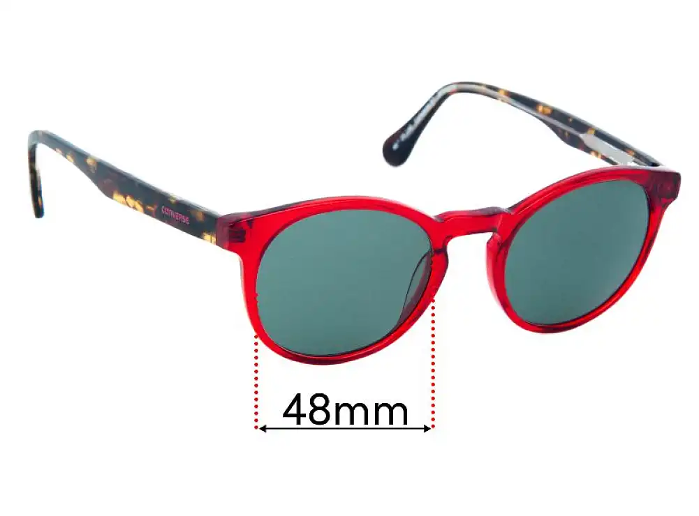 Sunglass Fix Ersatzgläser für Converse 37 - 48mm Wide Sunglass Fix Ersatzgläser für Converse 37 - 48mm Wide