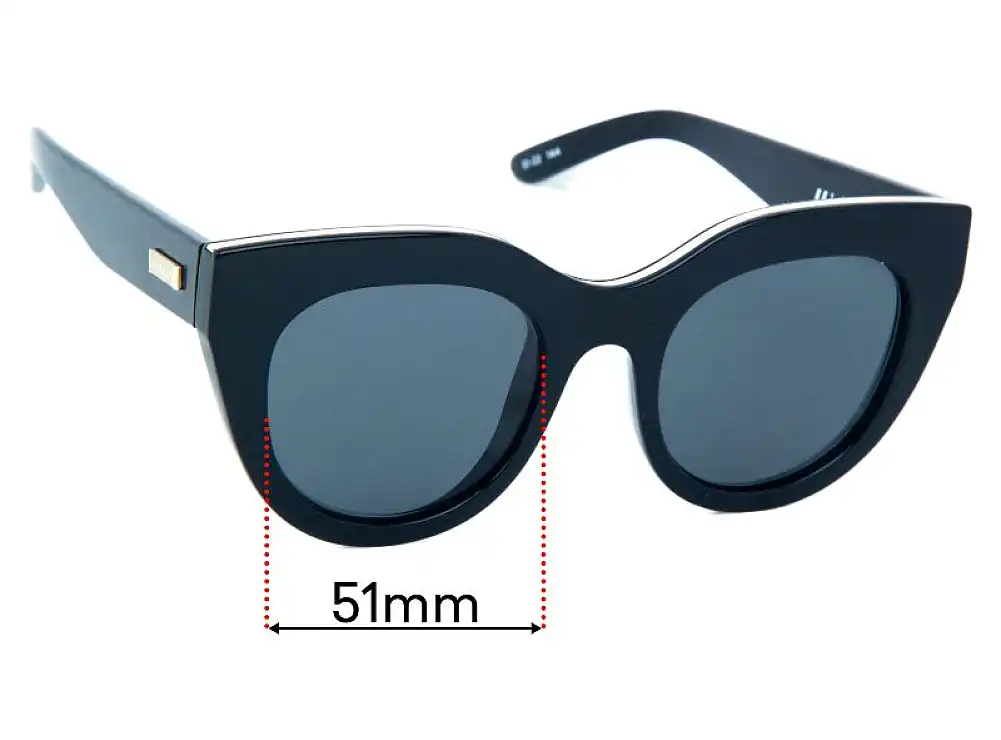Sunglass Fix Ersatzgläser für Le Specs Air Heart - 51mm Wide Sunglass Fix Ersatzgläser für Le Specs Air Heart - 51mm Wide