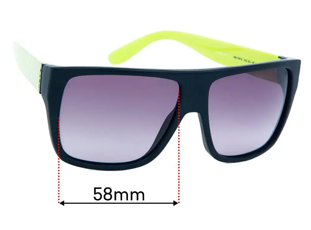 Sunglass Fix Ersatzgläser für Marc by Marc Jacobs MMJ 287/S - 58mm Wide Sunglass Fix Ersatzgläser für Marc by Marc Jacobs MMJ 287/S - 58mm Wide