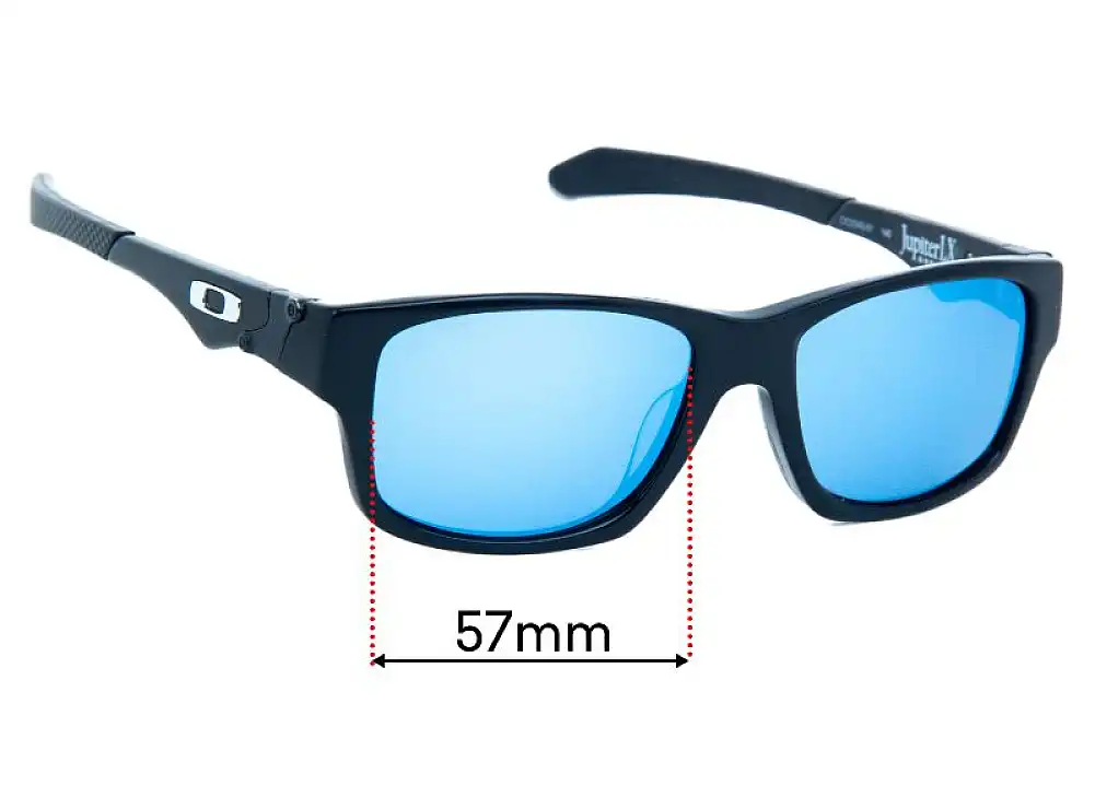 Sunglass Fix Ersatzgläser für Oakley Jupiter LX Squared - 57mm Wide Sunglass Fix Ersatzgläser für Oakley Jupiter LX Squared - 57mm Wide