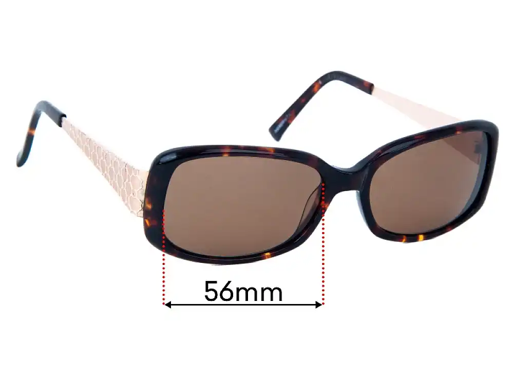 Sunglass Fix Ersatzgläser für Oroton Exotic - 56mm Wide Sunglass Fix Ersatzgläser für Oroton Exotic - 56mm Wide